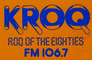 KROQ ROQ of the 80s Small BS Orange