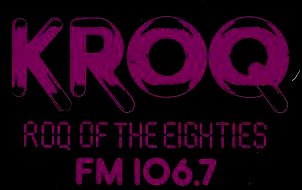 KROQ ROQ of the 80s Small BS Pink